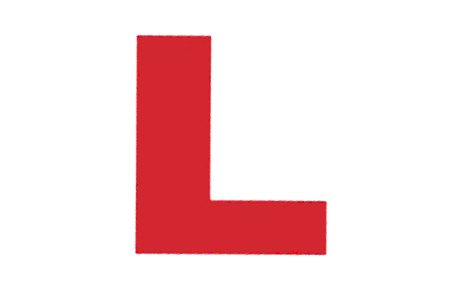 L Plates For Learner Drivers