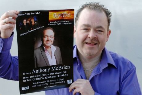 SUPPORT...Anthony McBrien looking for your votes