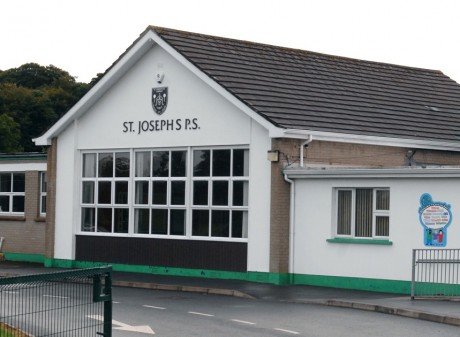 St. Joseph's Primary school Ederney  where thieves stole lead from the roof 