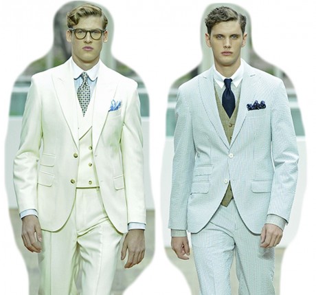 Men's suits - Hackett London SS13 took inspiration from Jay Gatsby