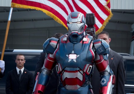 Robert Downey reprises his role as Tony Stark in Iron Man 3