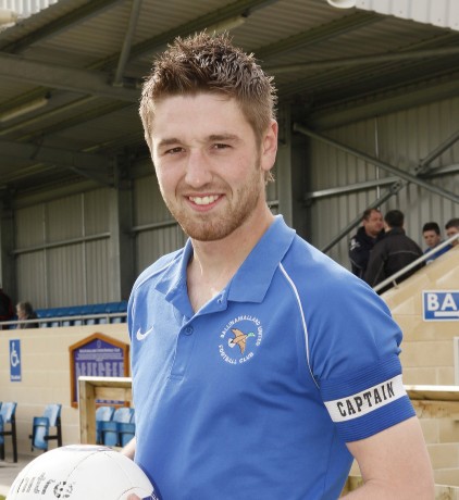 Ballinamallard United captain has been nominated for team of the year
