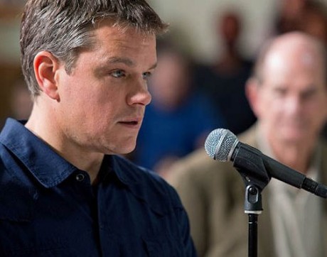 Matt Damon, the star of 'Promised land'