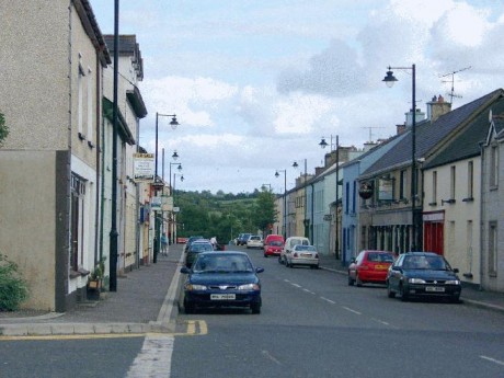 Derrygonnelly Main Street is being proposed as a one way system