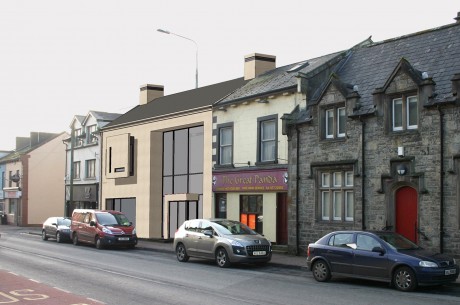 An Artist impression of the new Lisnaskea Library