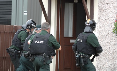Drugs Raid By PSNI Officers this morning (Tuesday)