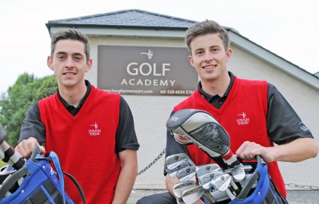 Matt Jones and Michael Conybeare the two new Golf Academy Professionals gkfh36