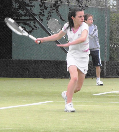 Enniskillen tennis player Sarah Cousins
