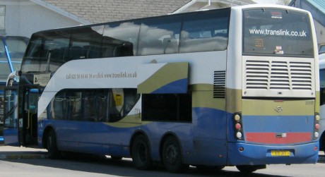 Enniskillen Ulsterbus depot.