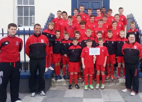The Enniskillen Rangers Under 11 and Under 16 sides