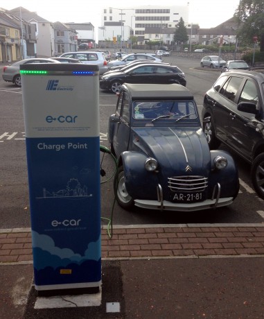 Charge point car