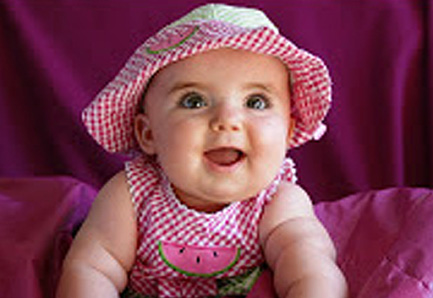 Cute+Baby+Girl+in+Pink