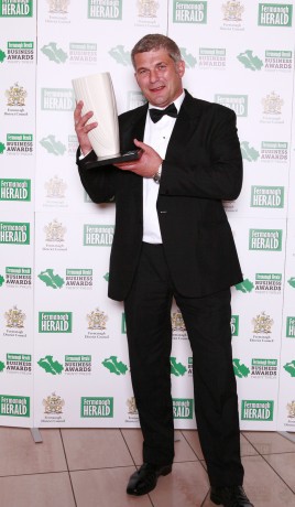 Maurice Kettyle from Kettyle Irish Foods winner of the business Person of the Year award 2012