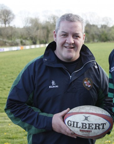 DISAPPOINTED...Clogher Valley coach David Black