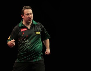 Brendan Dolan has booked his place in the second round of the PDC World Darts Championship