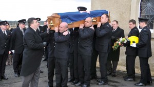 Nial Hamilton Funeral at Trory