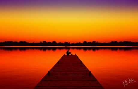 WISHFUL THINKING... Marmy’s photo on lower Lough Erne at Sunset
