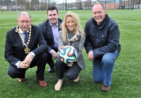 Charity Football match by councillors