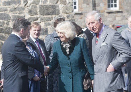 Prince charles visit to Enniskillen museum