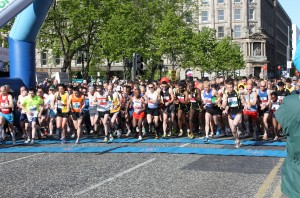 Belfast City Marathon.