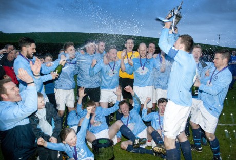 Enniskillen Town v Beragh in Mulherne cup at Lisbellaw