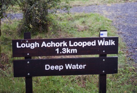 Lough Achork looped walk.