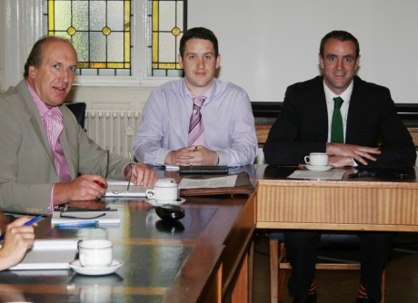 Fracking meeting with Mark H Durkan
