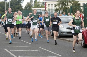 The start of the Derrygonnelly 10K