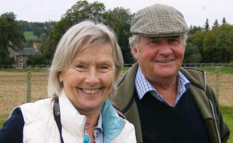 The late Eleanor Pringle pictured with her husband Christopher.
