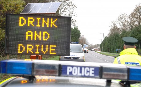 Seven Drivers caught drink driving at the week-end. GKFH40