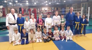 Some of the fresh recruits to the new Judo club based in Derrylin