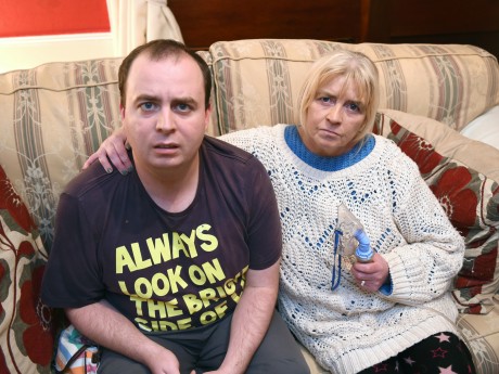 Barney Diver and his mother Caroline are unhappy at the lack of help available to them at South West Acute Hospital.