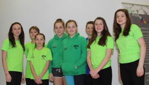 Swimmers who took part in the Bangor Swimming Club Open and Junior Long Course Meet.