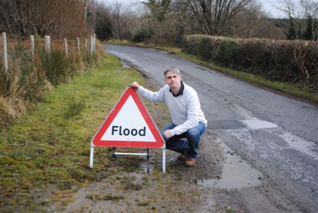 Sinn Fein Councillor John Feely has called on the Road Service to put a plan of action in place to prevent the flooding that was witnessed in Fermanagh before Christmas.