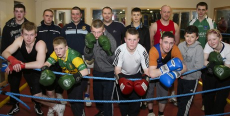 Members of the Derrylin Boxing Club.  DP69