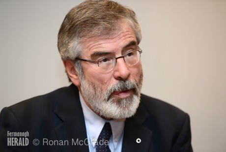 Sinn Fein President Gerry Adams will speak at the Easter Commemoration in Roslea