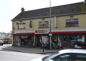 CLOSING…the Spar shop in Lisnaskea where the Post Office is currently located.