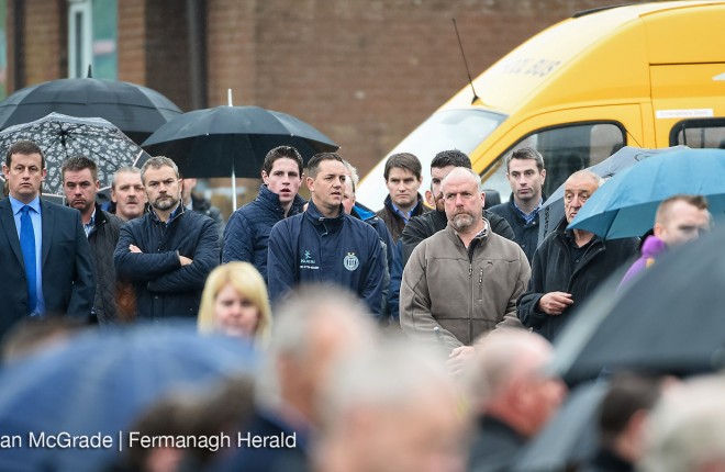 People from all walks of life attended Damian McGovern's funeral to pay their respects