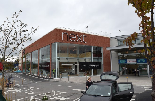 The new Next store at Erneside, Enniskillen    RMG71
