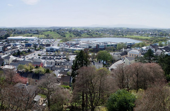 A view of Enniskillen taken from Coles Monument RMG41