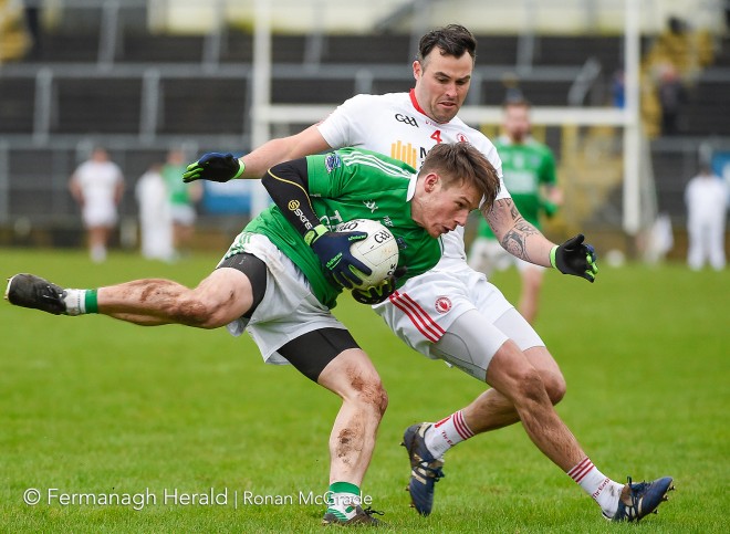 Action from the Dr McKenna Cup semi final between Fermanagh and Tyrone