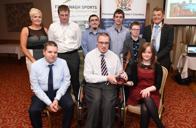 The Lakeland Special Olympics Team were joint winners of Junior Sports Team of the Year along with Portora at the Fermanagh Council Sports Awards last year     RMG58