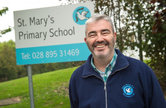 St Mary's Primary School principal, Dermott Finlay  RMG29