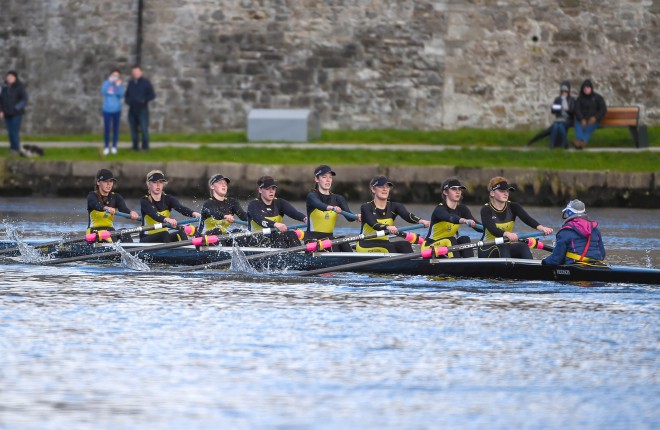 Portora Boat Club WJ18 8+ who finished 24th overall by time.