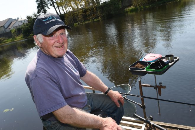 Fisherman Ron Williams from North London has been travelling to Fermanagh for the past 41 years to compete in the Fermanagh Fishing Classic    RMG22