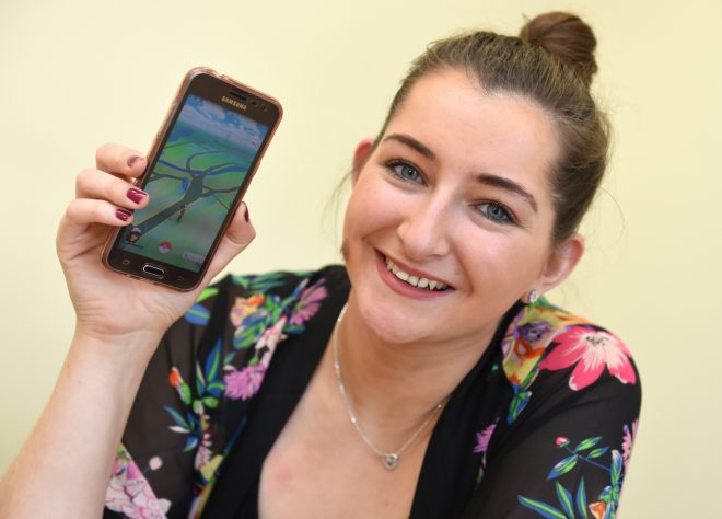Fermanagh Herald journalist Emma Ryan has been getting to grips with the new phenomenon, Pokemon Go    RMG57