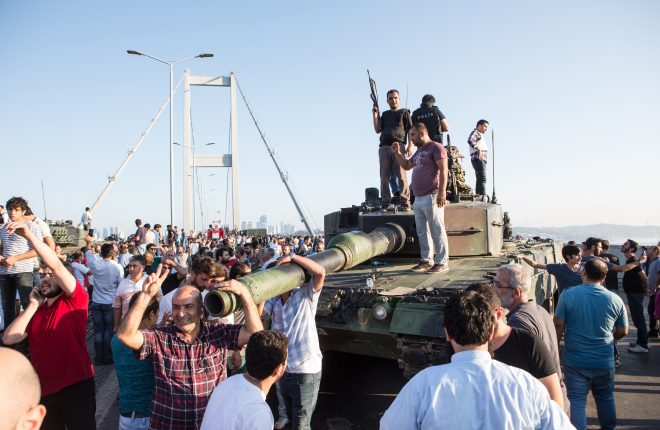 A military coup attempt plunged Turkey into violence on July 16 in Istanbul  Picture: deepspace/Shutterstock.com