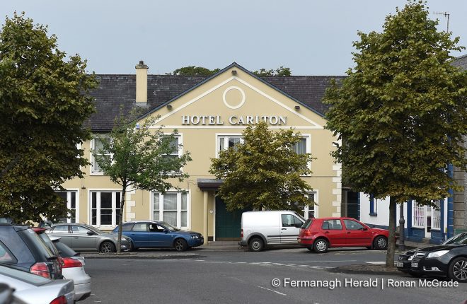 It has been reported that shots were fired at a van near Hotel Carlton, Belleek, on Tuesday morning    RMG02