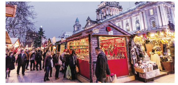 Belfast is only down the road but right up your street this Christmas