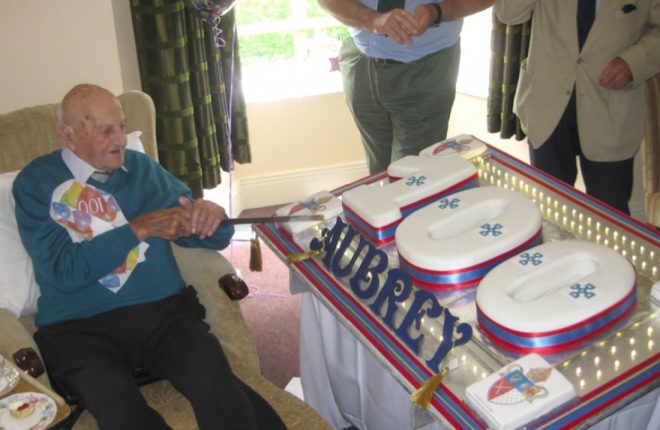 Canon Northbridge celebrated his 100th birthday in June